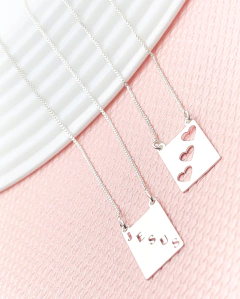 Escapulário placa Jesus coração