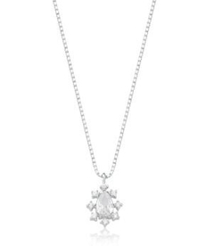 Colar oval cristal