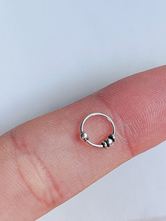 Piercing Argola bali cartilagem