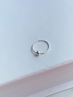 Piercing Argola cartilagem bola