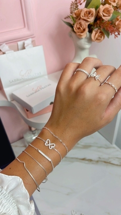 Pulseira Borboleta Cravejada - comprar online