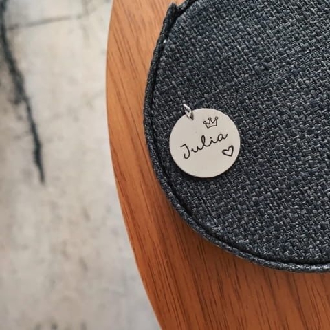 Pingente Medalha personalizada