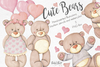 Hoja de Elementos Cute Bears