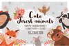 Colección Cute Forest Animals