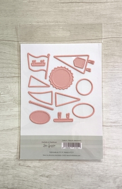 Troquel Banderines Memory Loquer Lora Bailora - comprar online