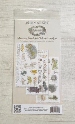 Transferibles Rub-On Blendable Wherever Krafty Garden - tienda online