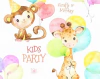 Hoja de Elementos Kids Party