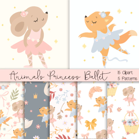 Colección Animals Princess Ballet (Mini)