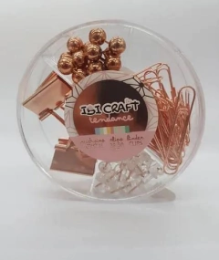 Set Ibi Craft Tendance Clip/Chinche/Binder Rose Gold en internet