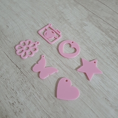 Kit Charms Surtidos Rosa x6u - comprar online