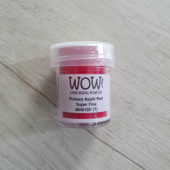 Polvo de embossing WOW Super Fine Primary Apple Red en internet