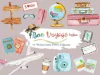 Hoja de Elementos Bon Voyage - comprar online