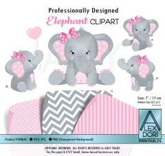 Mini Colección Bebé Elefante (Niña)