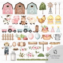 Colección "Fazendinha" Candy Color Estudio 812 (Granja) en internet
