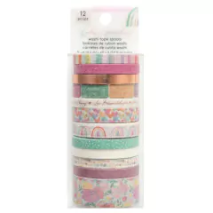 Washi Tape Rose Gold Foil Rainbow Avenue Celes Gonzalo American Crafts - comprar online