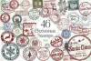 Hoja de elementos Christmas Stamps (Navidad)