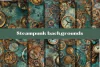 Colección Steampunk Backgrounds