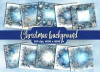 Colección Christmas Background Azul (Navidad)
