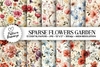 Colección Sparse Flowers Garden