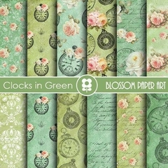 Colección Clocks in Green