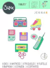 Set con 8 Troqueles Sizzix Thinlits Dies By Jenna Rushforth Retro Throwback