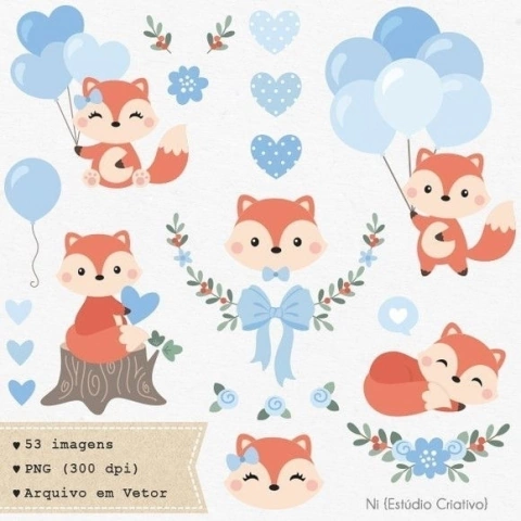 Colección Mundo Azul Zorrito Ni Estudio