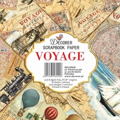 Paper Pad 8x8" Decorer Voyage - comprar online