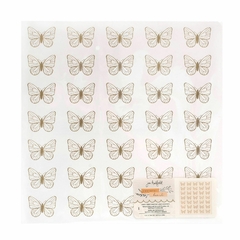 Cartulina Texturada con Foil Jen Hadfield Peaceful Heart Specialty Paper 12x12" Cardstock W/Gold Foil - comprar online