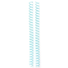 Espirales 0.625" We R Memory Keepers x4 unidades Aqua