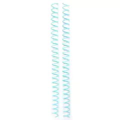 Espirales 0.625" We R Memory Keepers x4 unidades Aqua