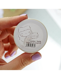 Washi Tape Menos es Nada Alúa Cid - comprar online