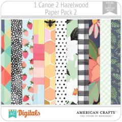 1 Canoe 2 Hazelwood PP2 American Crafts