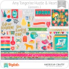 Hoja de Elementos Hustle & Heart Amy Tangerine Pack 2 American Crafts