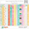 Rise & Shine Amy Tangerine PP2 American Crafts