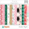 Fa La La PP1 Crate Paper American Crafts