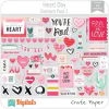 Hoja de Elementos Heart Day Pack 3 American Crafts