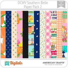 Southern Belle DCWV PP2 American Crafts