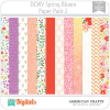 Spring Bloom DCWV PP2 American Crafts