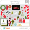 Hoja de Elementos Deck The Halls Pack 2 American Crafts