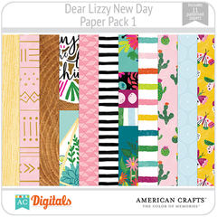 Dear Lizzy New Day PP1 American Crafts