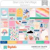 Hoja de Elementos She's Magic Dear Lizzy Pack 4 American Crafts