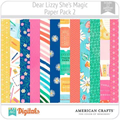 She's Magic Dear Lizzy PP2 American Crafts