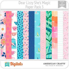 She's Magic Dear Lizzy PP3 American Crafts