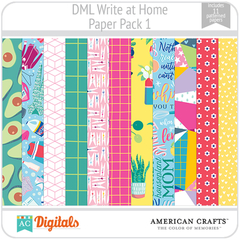 Write At Home PP1 American Crafts