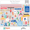 Hoja de Elementos Big Top Dreams Pack 3 American Crafts