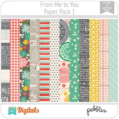 From Me To You PP1 American Crafts