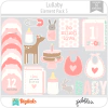 Hojas de Elementos Lullaby Pack 3 American Crafts