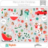 Hoja de Elementos Merry Little Christmas Pack 3 American Crafts