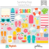 Hoja de Elementos Sunshiny Days Pack 1 American Crafts