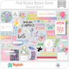 Hoja de Elementos Bloom Street Pink Paislee Pack 4 American Crafts